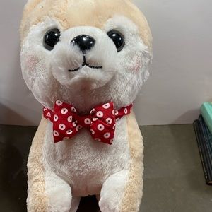 AMUSE Mameshiba Pomeranian PLUSH dog - Omekashi - JAPAN IMPORT - NWT